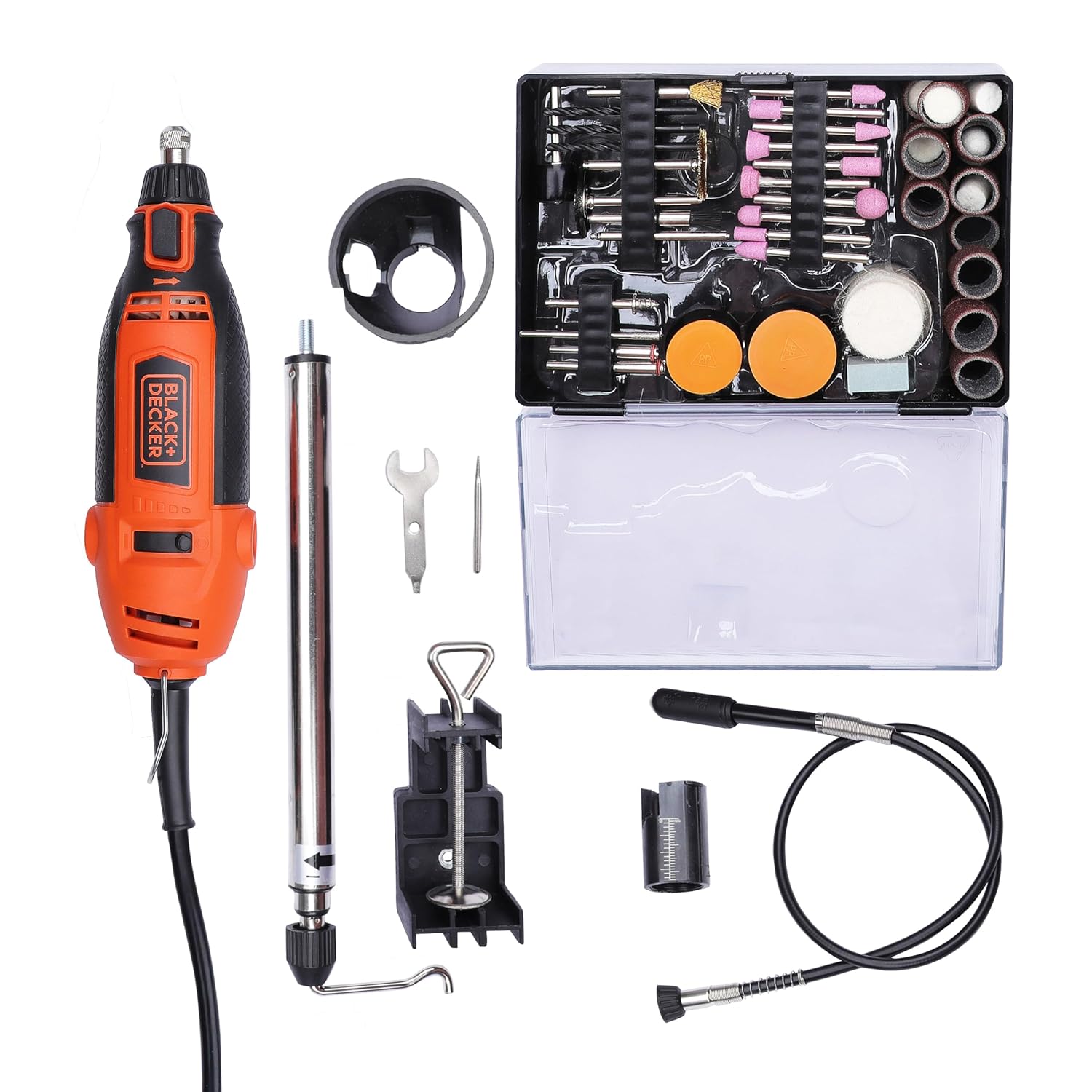 Rotary Tool Kit Box for Grinding, Polishing ,Engraving and Carving